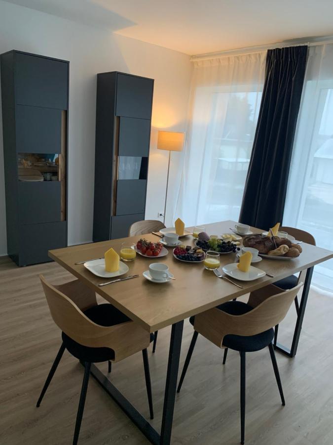 Eifel24, Neues Und Barrierefreies Appartement Mit Terrasse Schwirzheim Ngoại thất bức ảnh