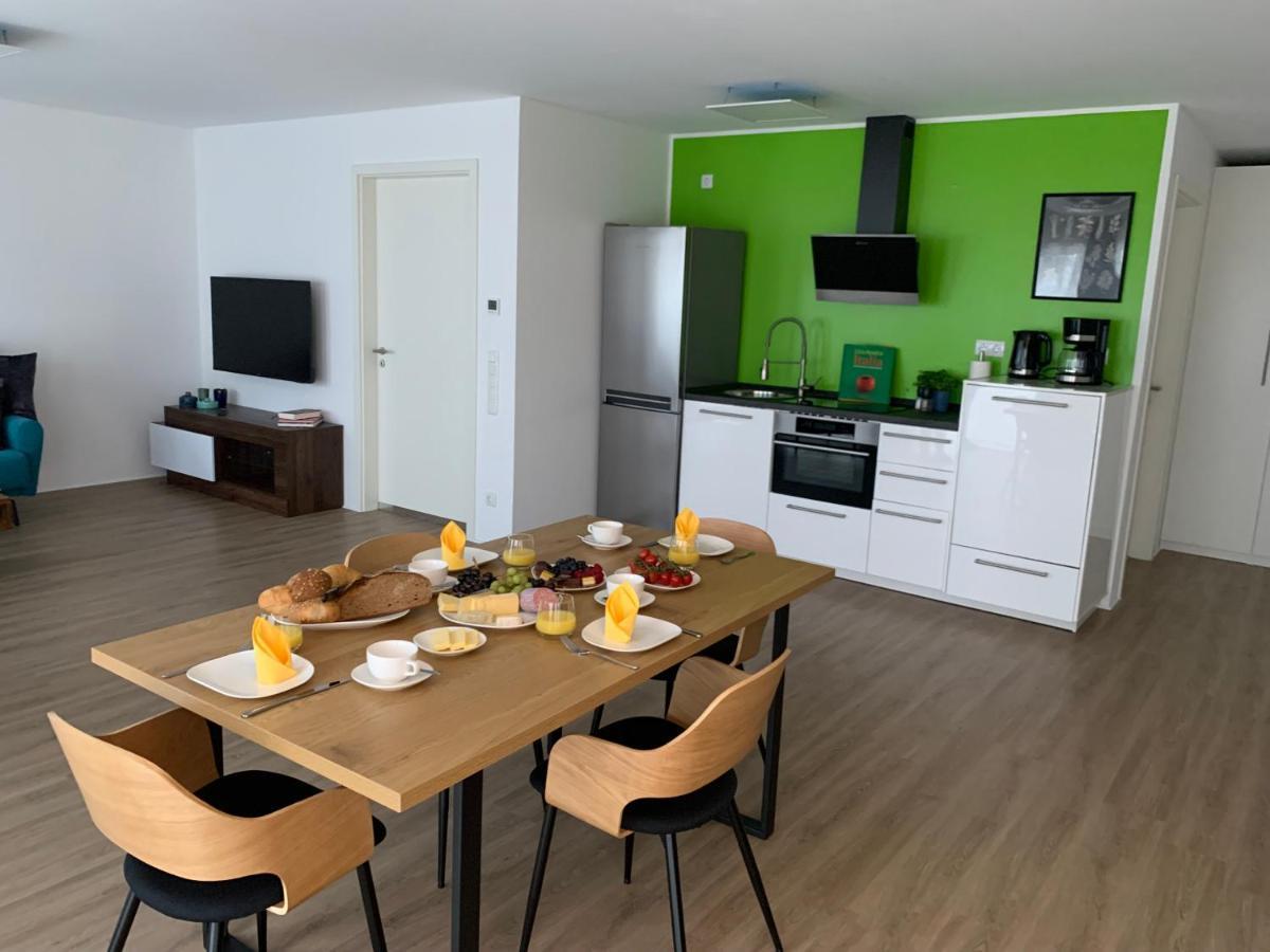 Eifel24, Neues Und Barrierefreies Appartement Mit Terrasse Schwirzheim Ngoại thất bức ảnh